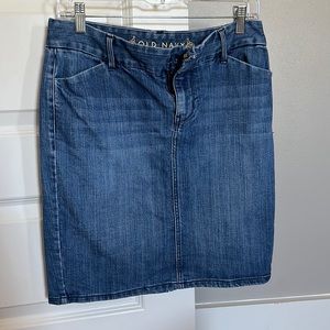 Old Navy denim skirt, size 6